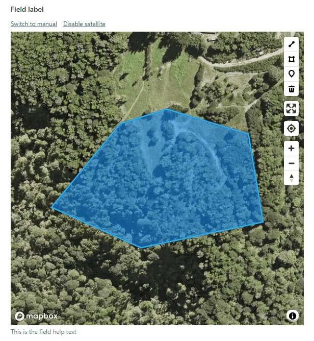 Geo field (Polygon example)