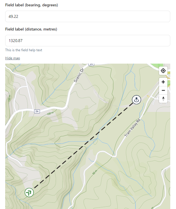 Position field